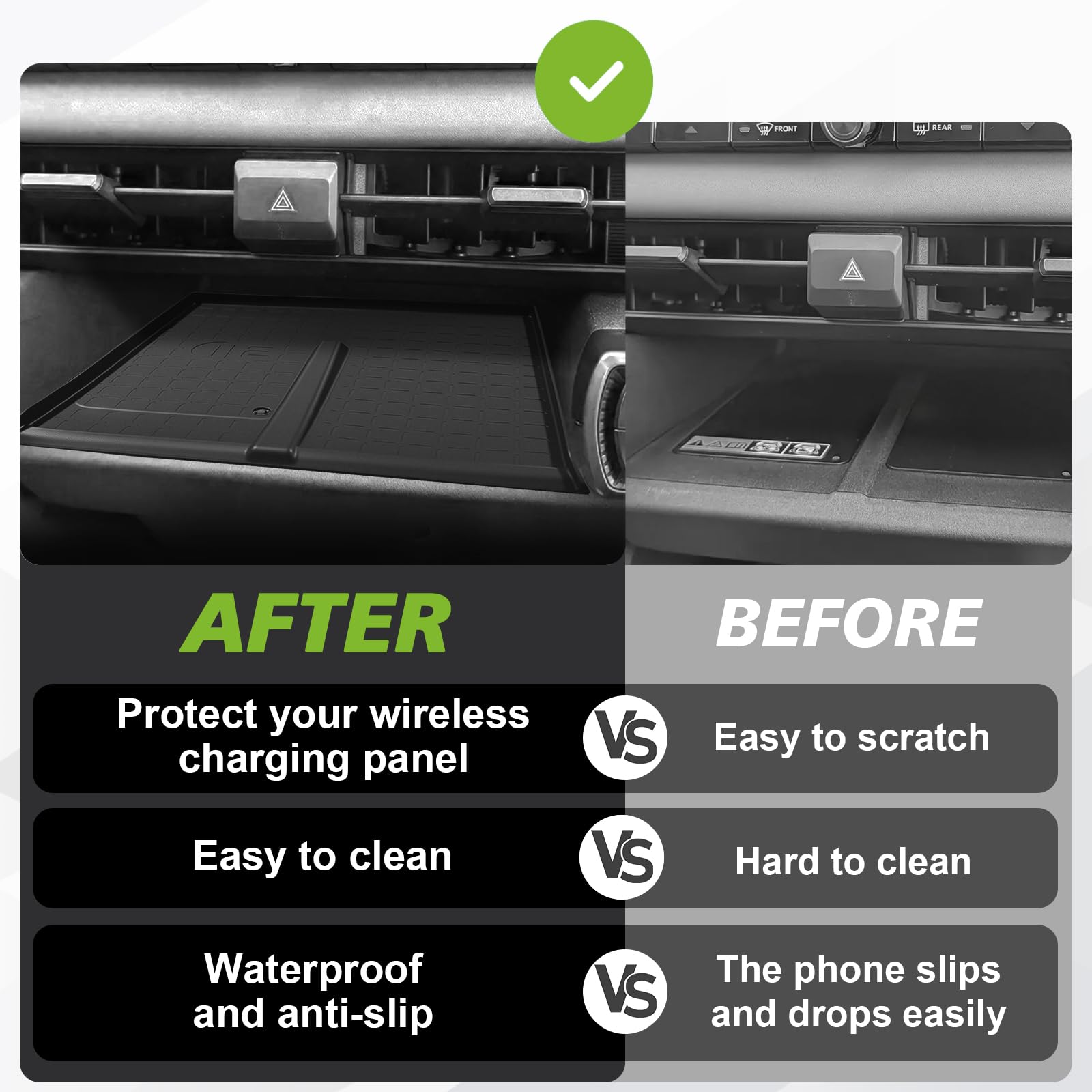 Muslogy removed for cleaning illustrating easy maintenance benefit