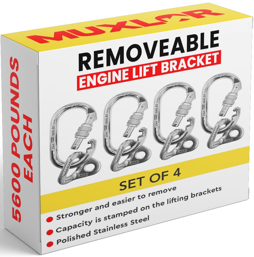 MUXLOR mounted on LS engine plate illustrating secure fit and quick installation