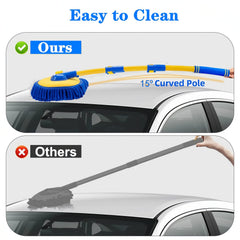 MVEQRRN two replacement chenille heads included for ongoing safe cleaning