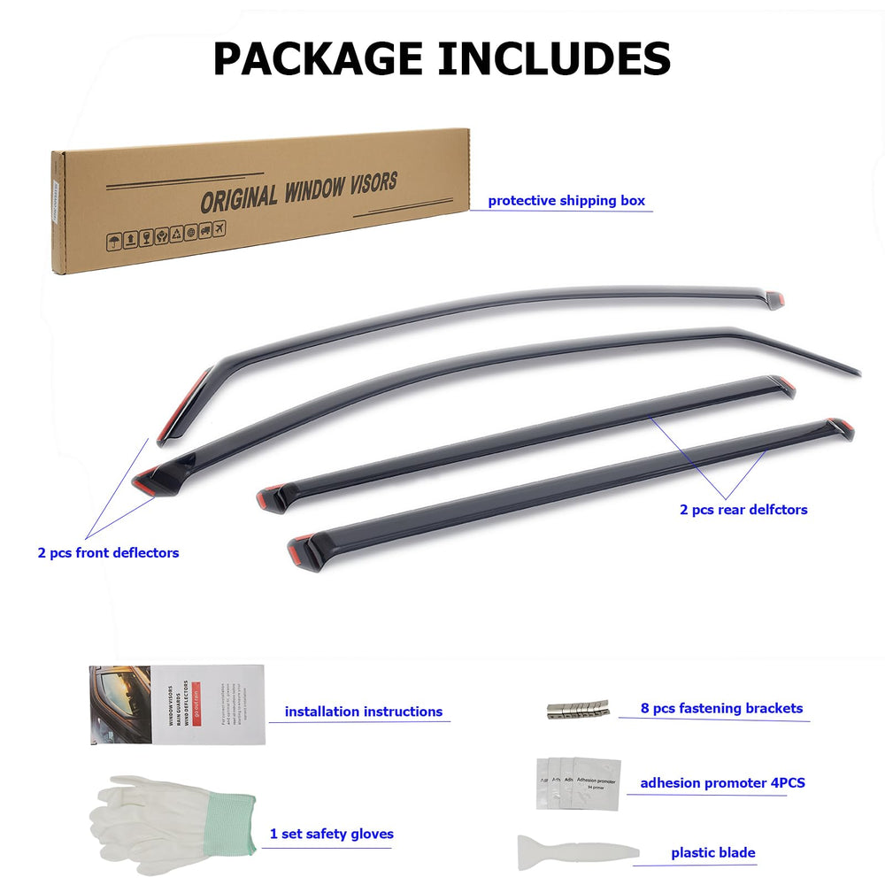 MYCHINSEN label and fitment sticker on packaging showing model-specific compatibility