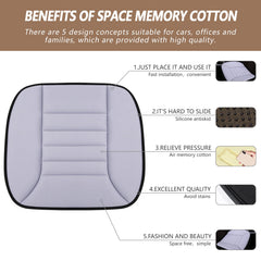 MYFAMIREA close-up of memory foam texture highlighting soft support