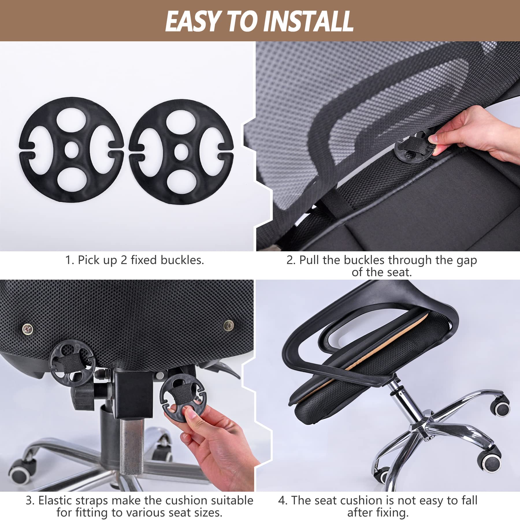 MYFAMIREA cushion placed on office chair enhancing daily seating