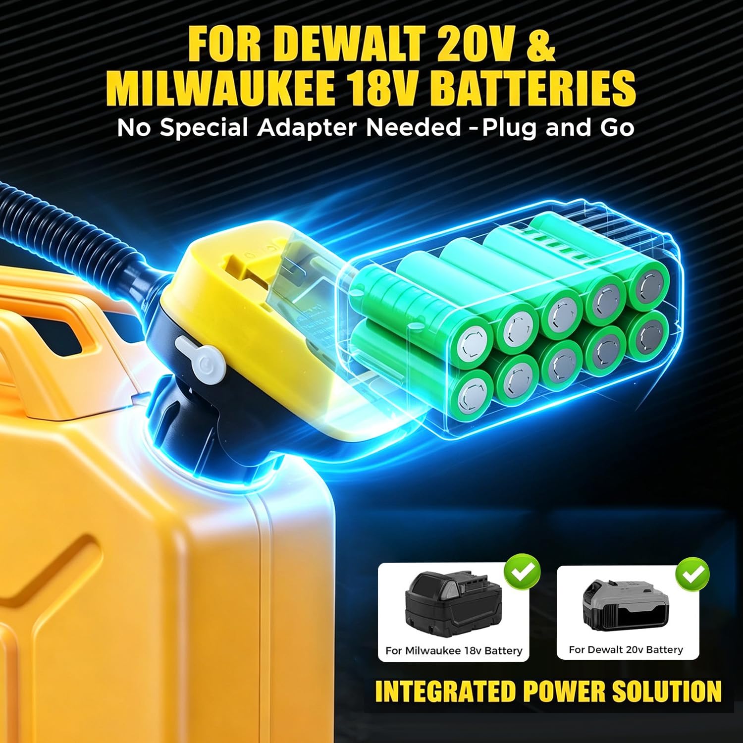 MYLFBT three can adapters displayed for versatile fuel can compatibility
