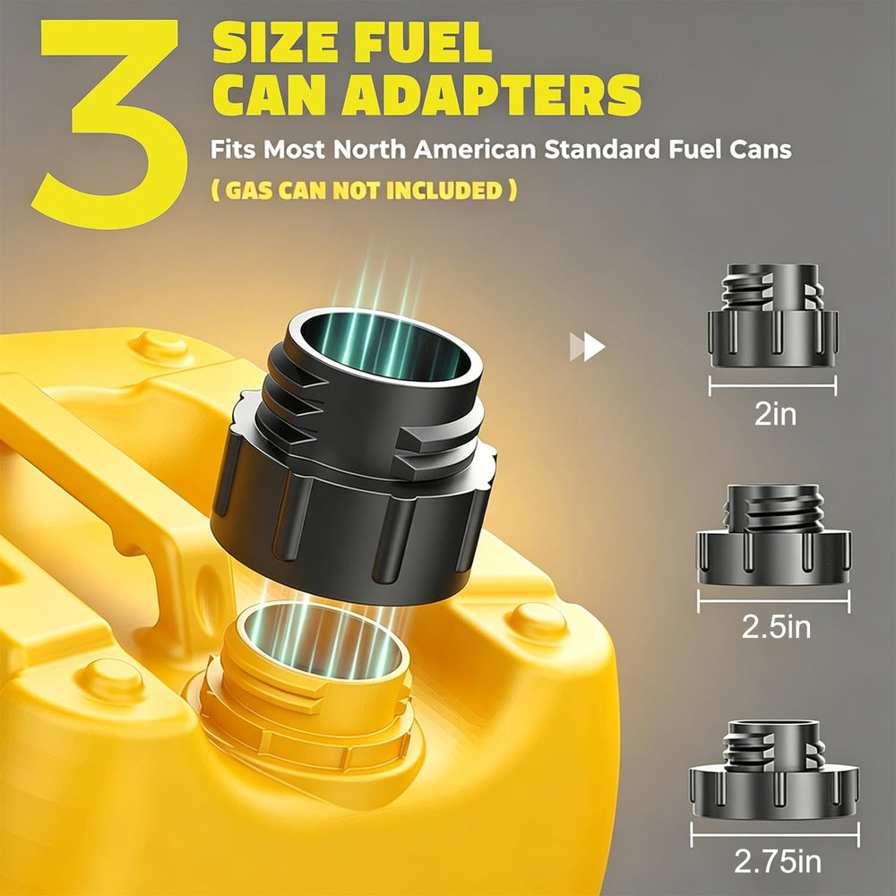 MYLFBT pump refueling a generator illustrating fast, spill-reducing operation