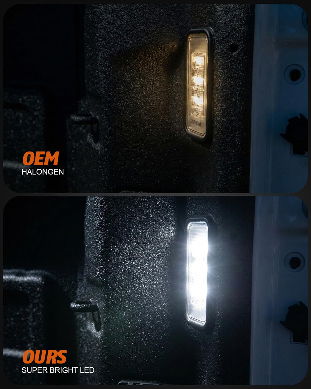 mynoway lit truck bed at night showcasing improved loading visibility