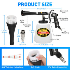 MYPIN rotating nozzle close-up highlighting adjustable spray focus