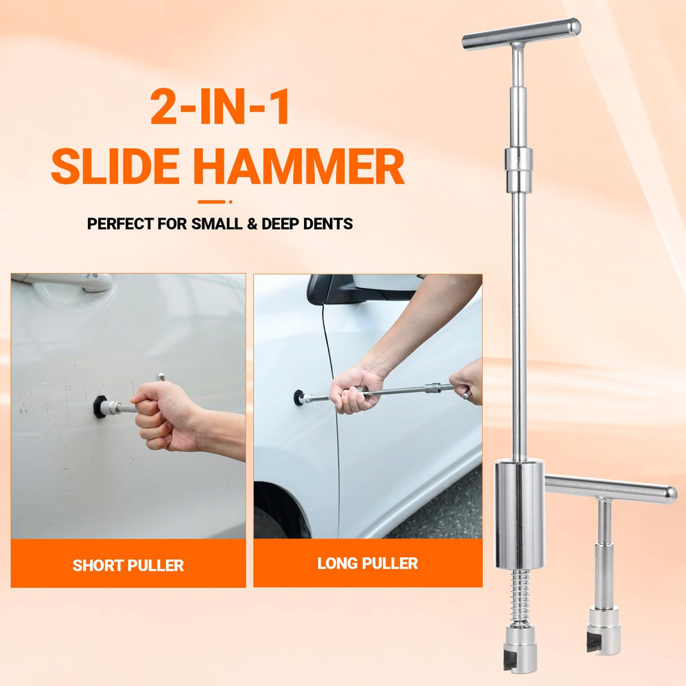 MyRainier assortment of puller tabs laid out for matching dent sizes