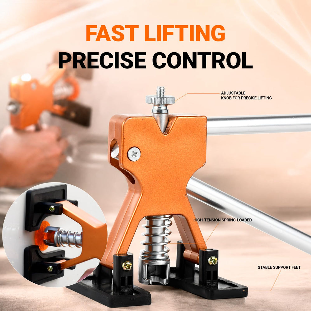 MyRainier T-bar slide hammer in use giving stronger targeted pulls