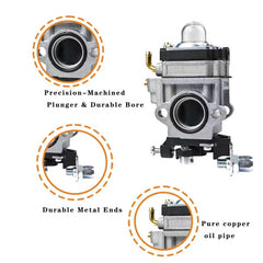 Myzpahn primer bulbs and red check valves enabling quick priming