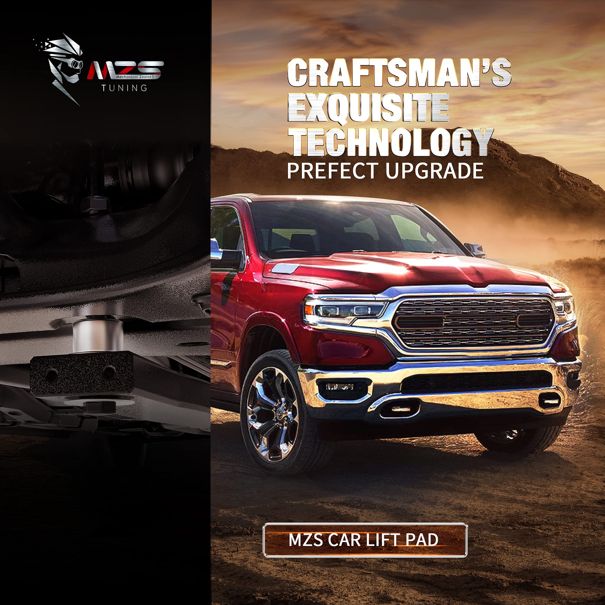 MZS close-up of CNC machining highlighting durable T6 billet