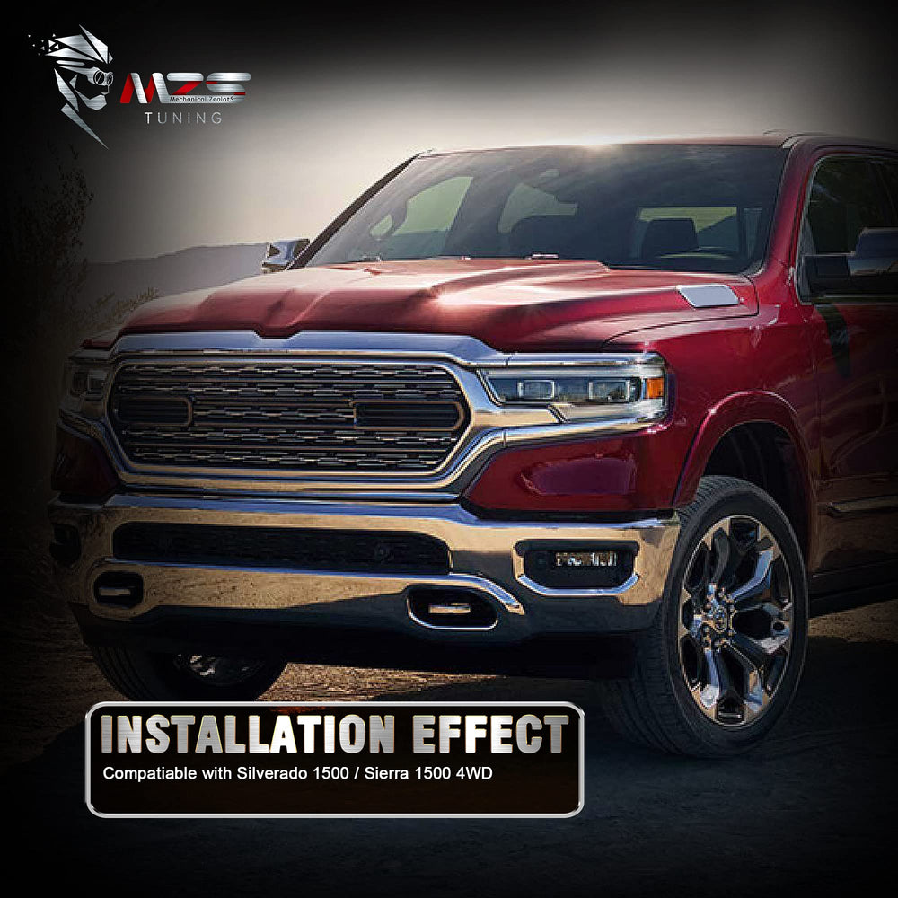 MZS on a Silverado driving, showcasing smoother driveline performance