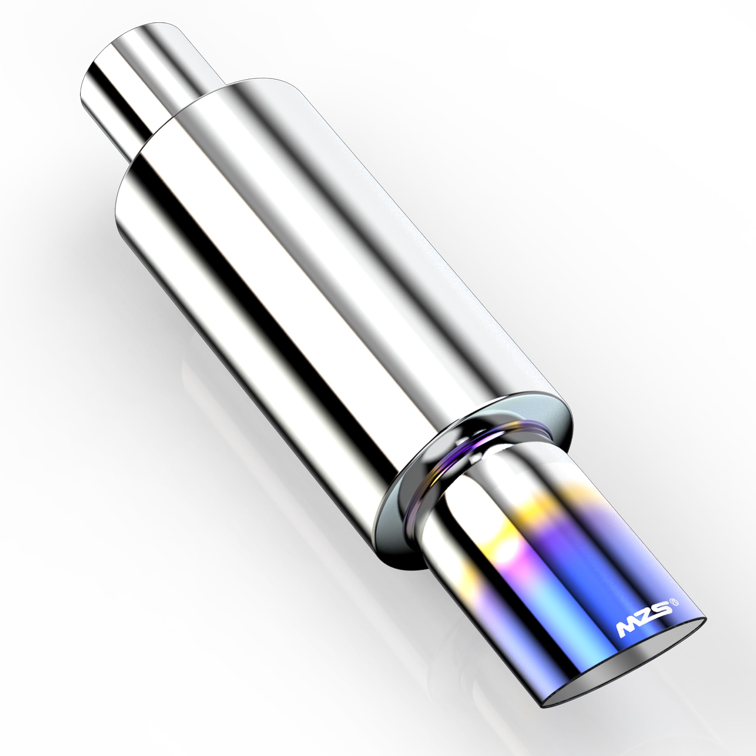 MZS front view polished tip showing premium finish and aggressive look