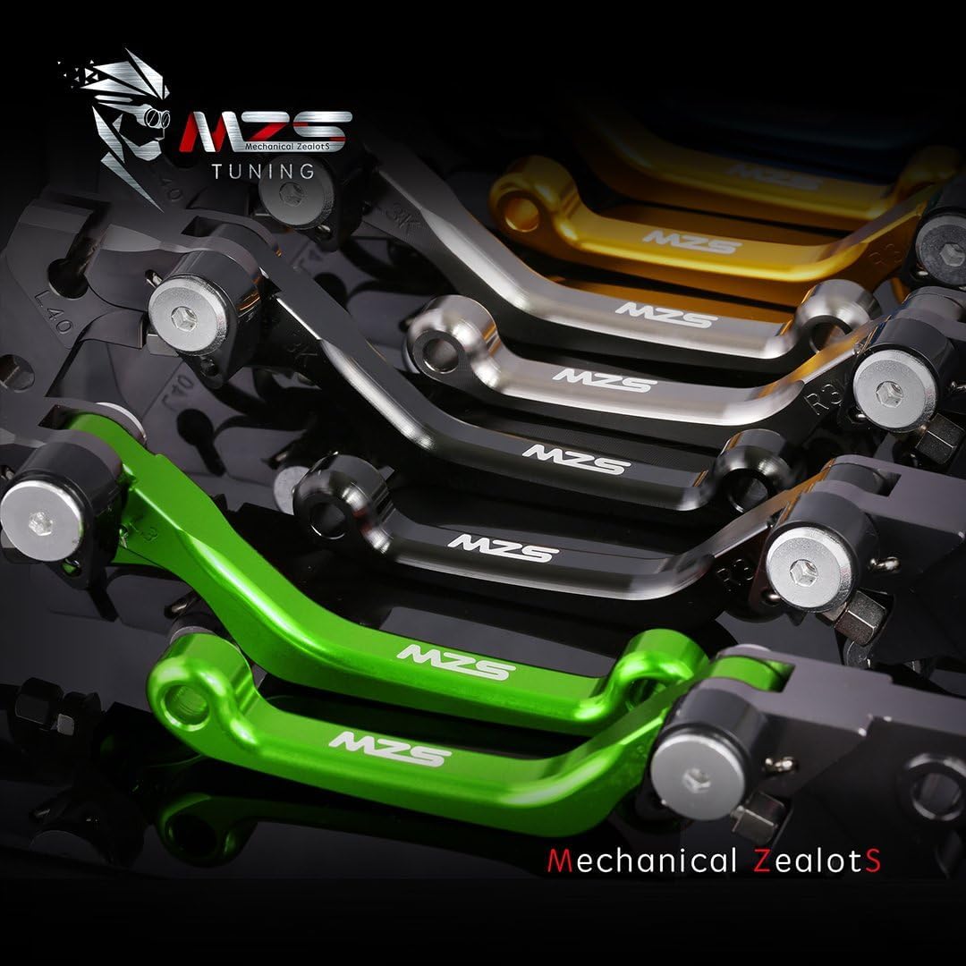 MZS lifestyle shot on off-road bike conveying upgraded style and reliable performance