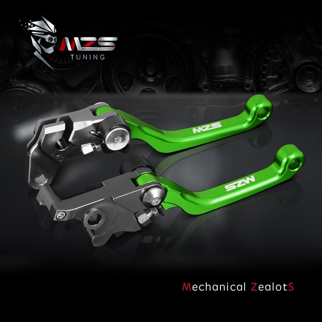 MZS scale comparison of short lever versus stock lever highlighting space-saving benefit