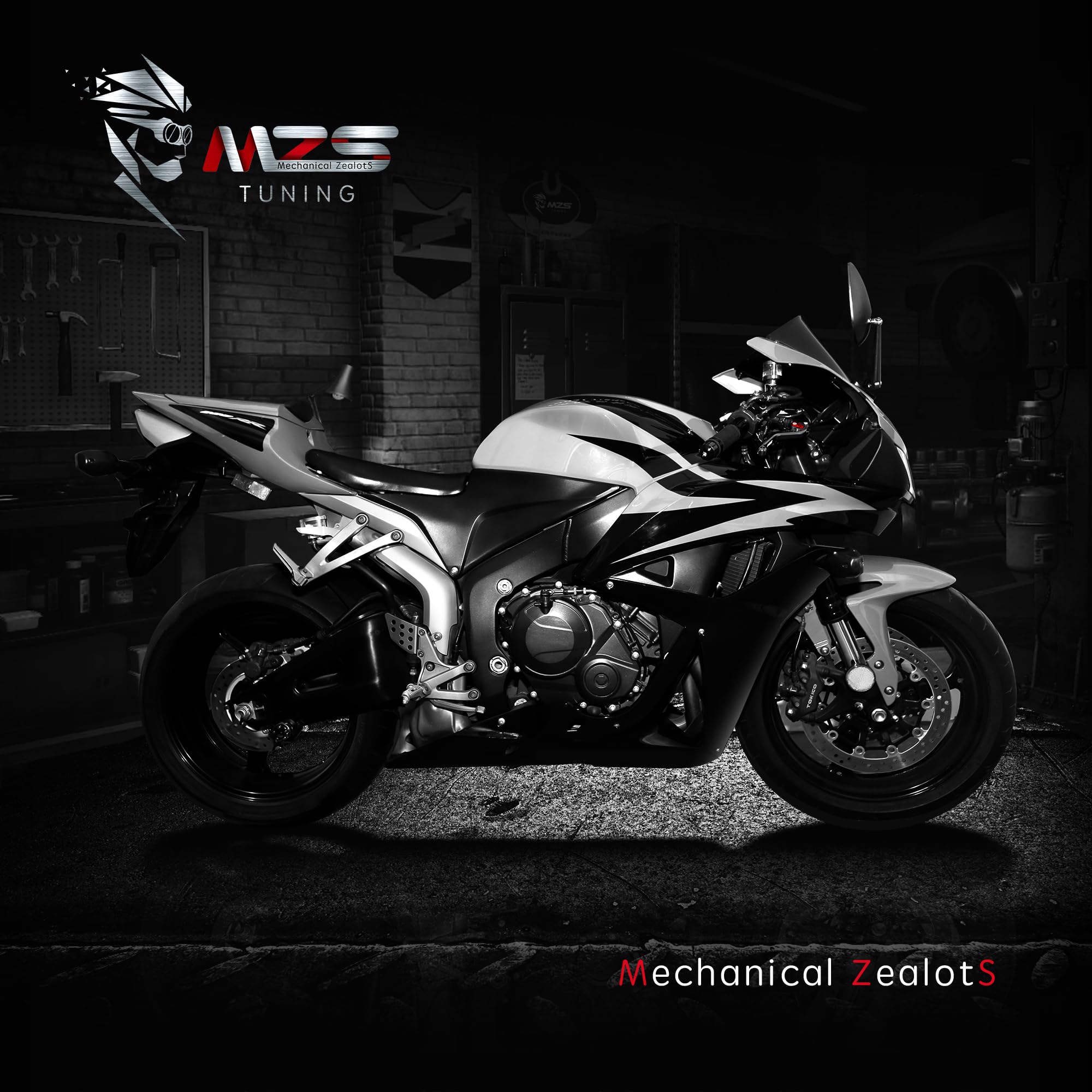 MZS levers installed on sportbike showing improved ergonomics