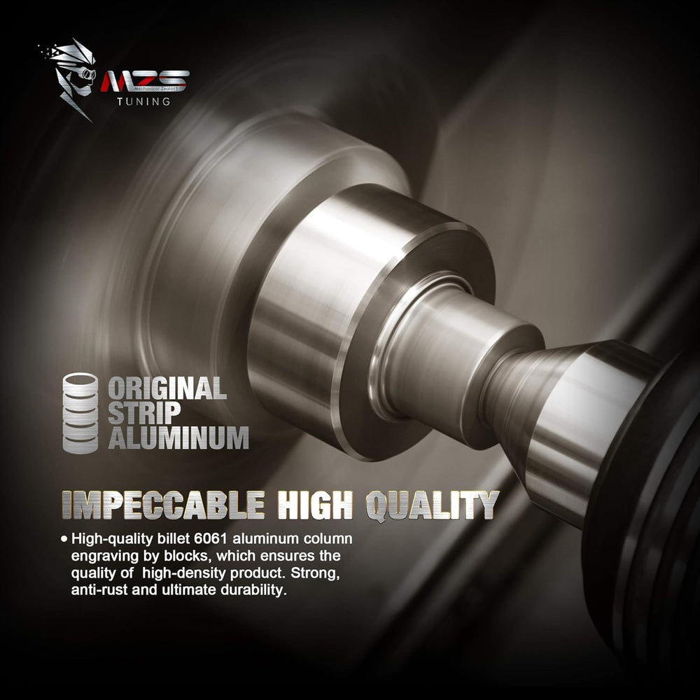 MZS spacer side profile showing precision CNC machining for perfect fit