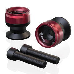 MZS front view of aluminum spool showing shape and finish for secure stand use