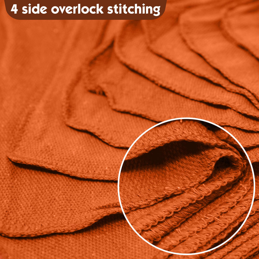 Nabob Wipers stacked and ready for laundry to save costs and waste