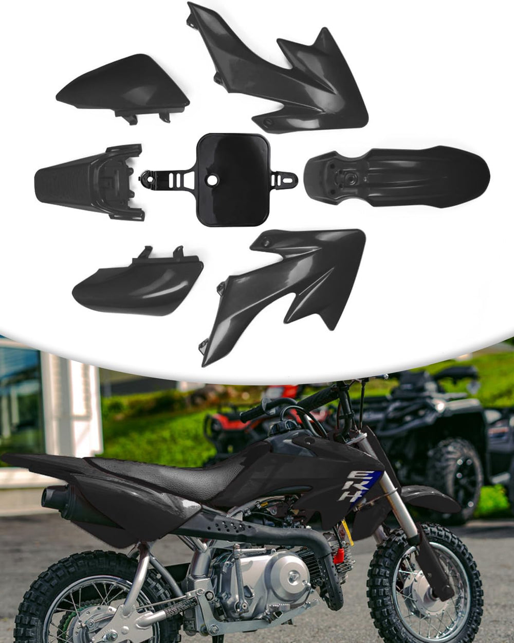 NACORE front fender overview showing fit and protective profile