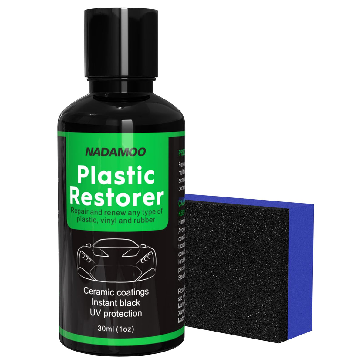 NADAMOO front packaging 30ml showing compact kit and benefits