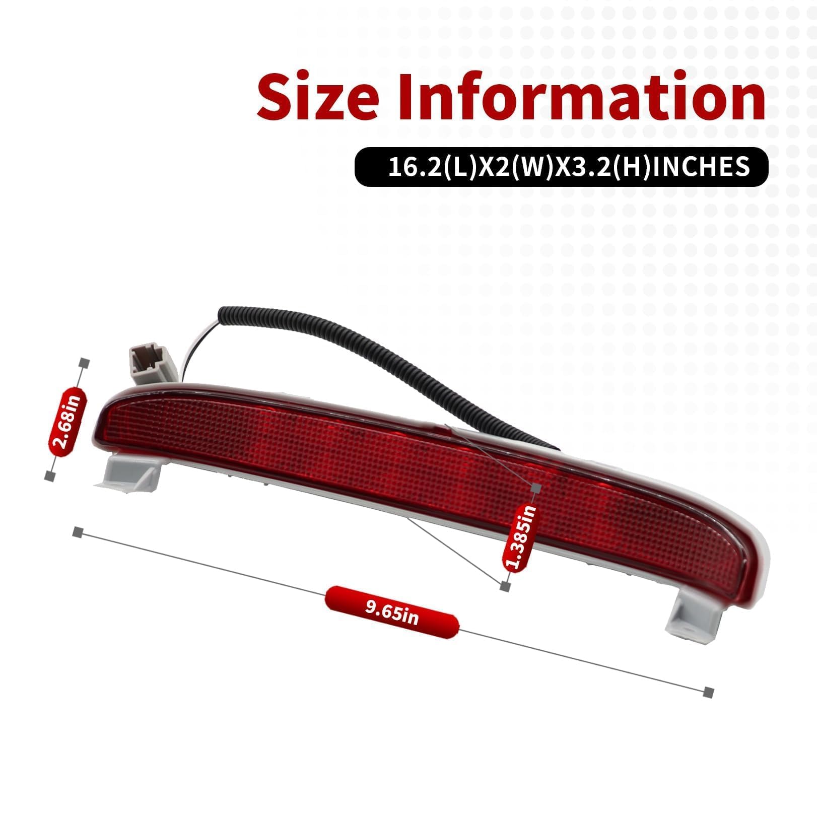 Nakkaa third brake light installed on Civic rear improving driver recognition