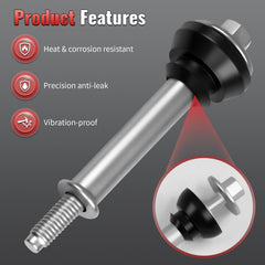 Nakonic bolts being installed on an LS engine showing straightforward fitment benefit