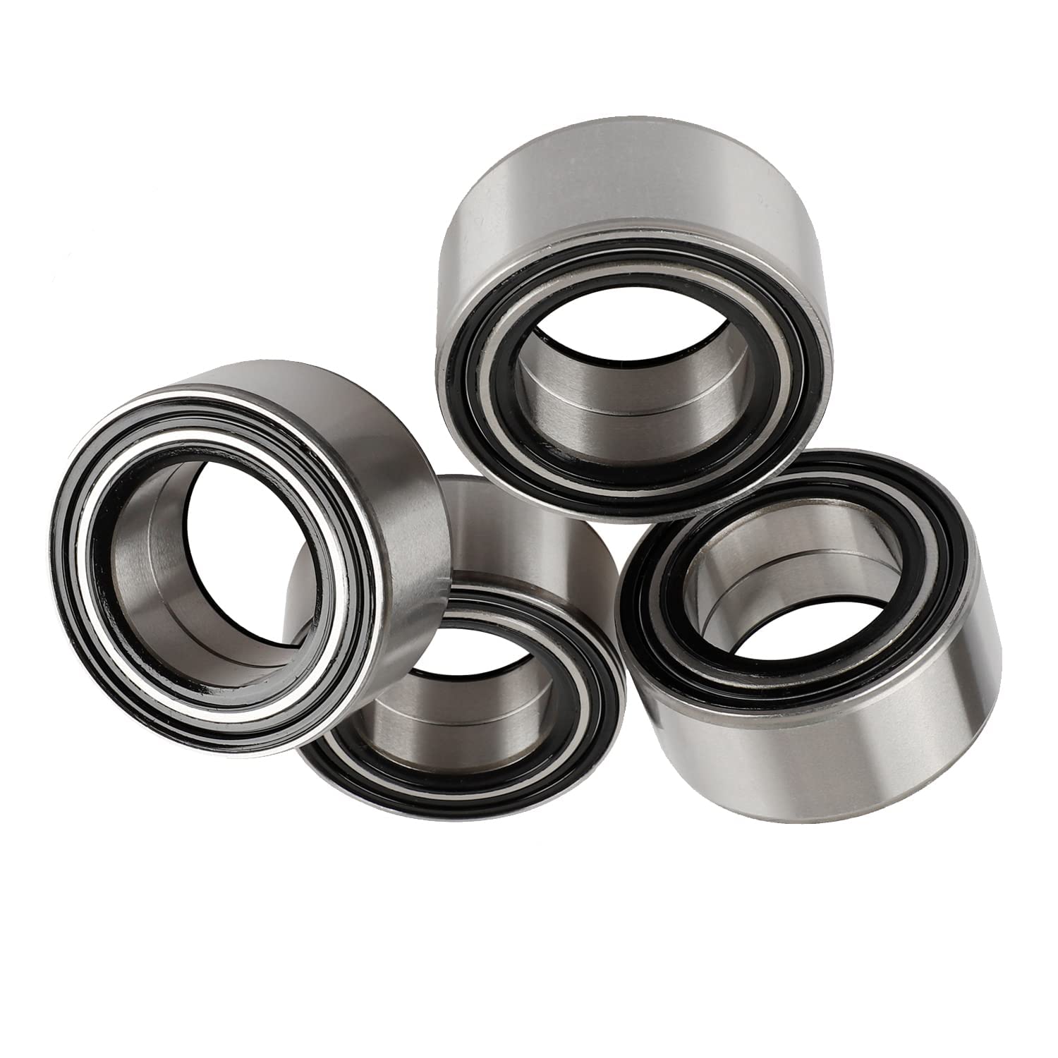 Mechanic installing Nakuuly bearings on ATV showing service-ready reliability benefit