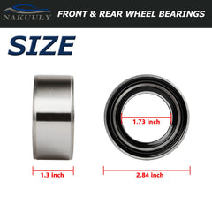 Hand holding Nakuuly bearing to show scale and easy handling benefit