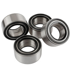 Nakuuly front packaging showing four replacement wheel bearings and labeling benefit fitment