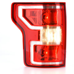 Nakuuly left tail light front view showing exact OE-style fit and improved visibility