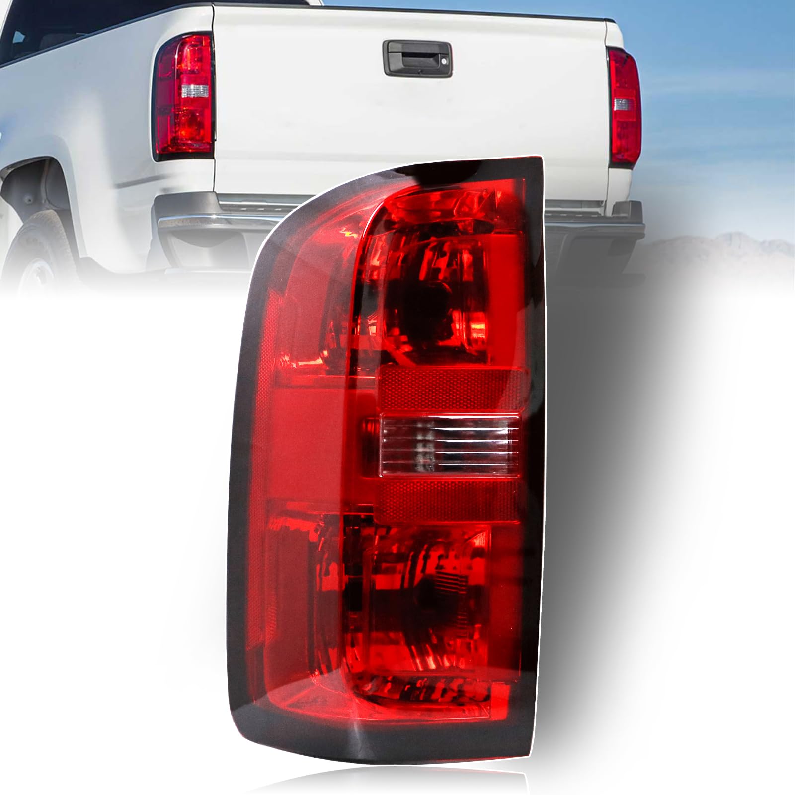 Nakuuly left tail light front view showing fit and finish benefit