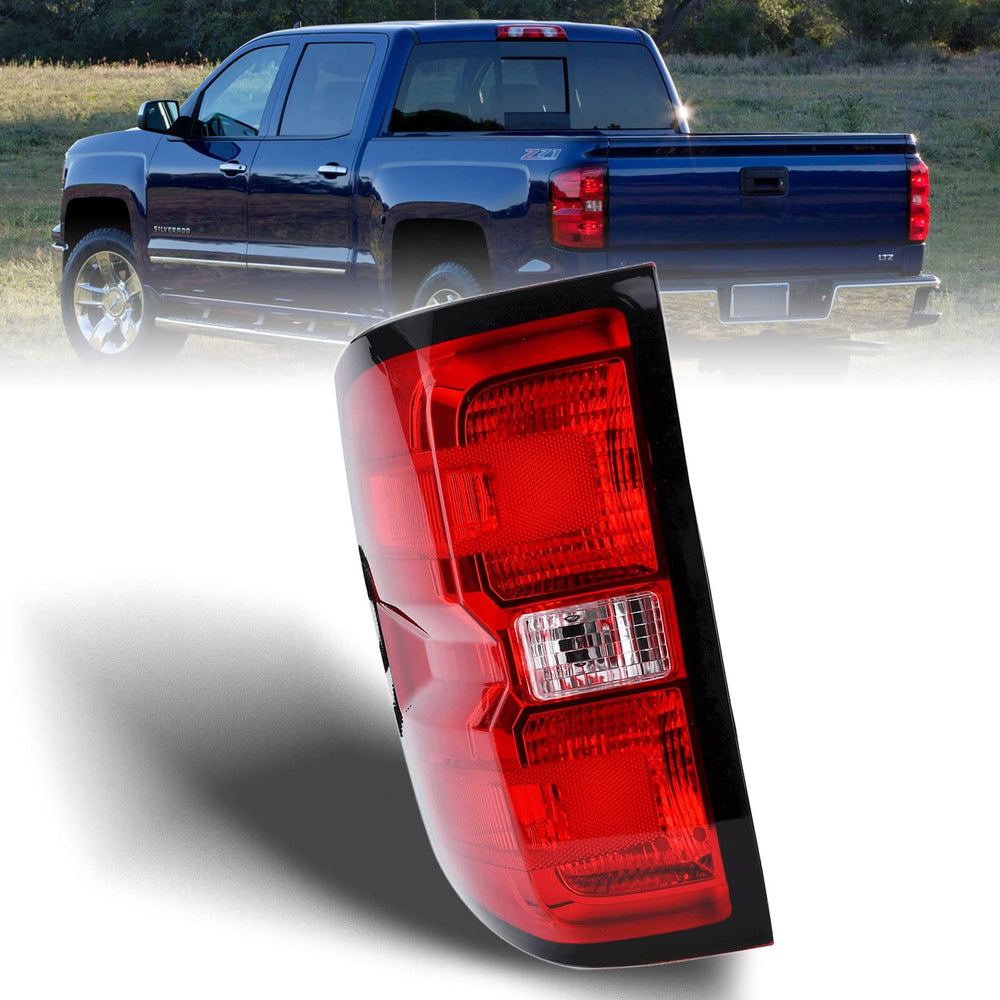Nakuuly left tail light front view showing restored appearance and visual match