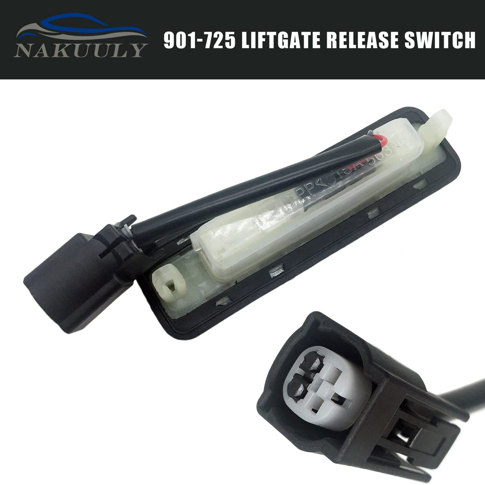 Nakuuly switch installed in 4Runner tailgate illustrating restored tailgate operation