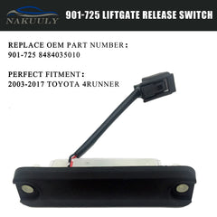 Nakuuly switch next to ruler showing compact size and straightforward installation