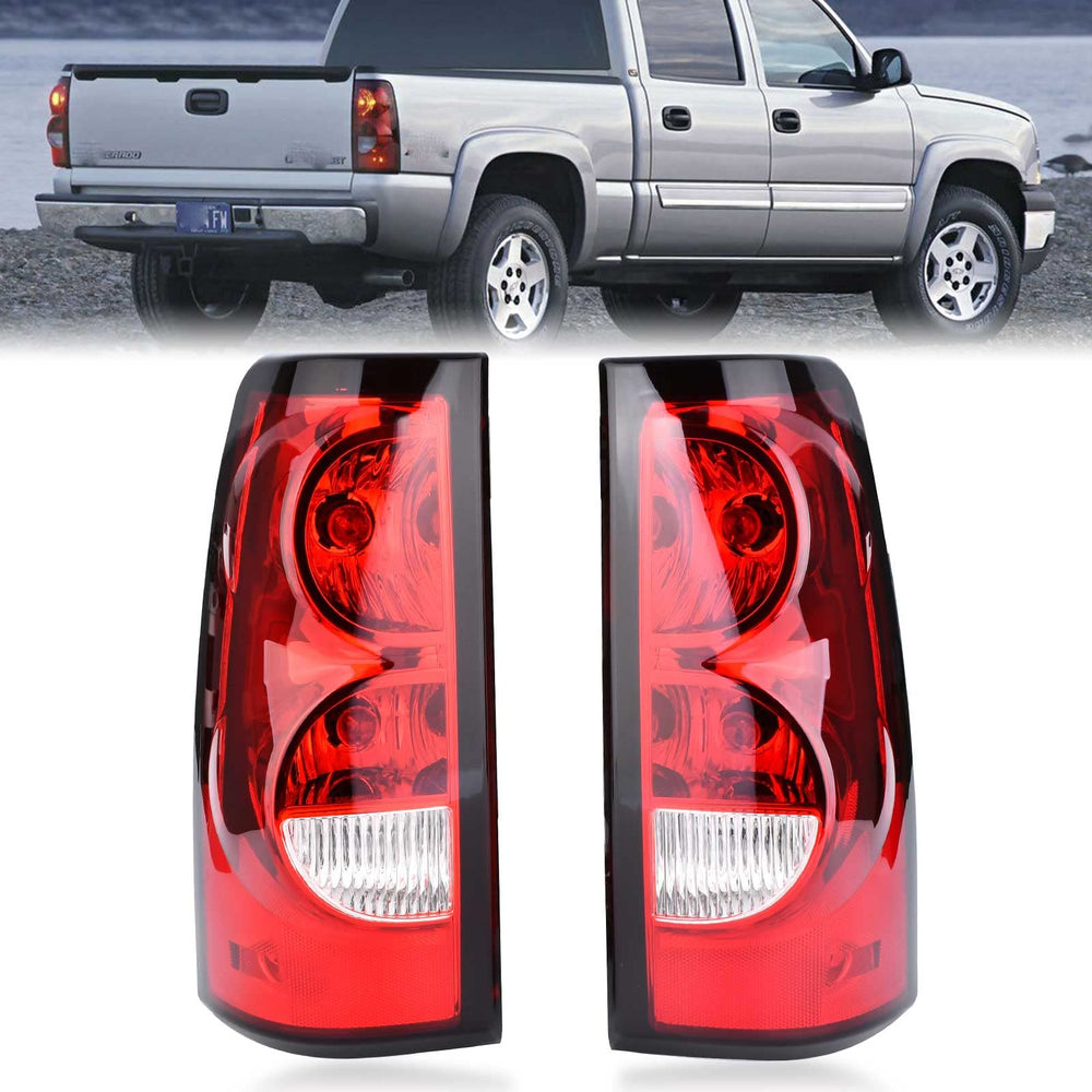 Nakuuly front view tail light showing clean OEM-style appearance and improved visibility
