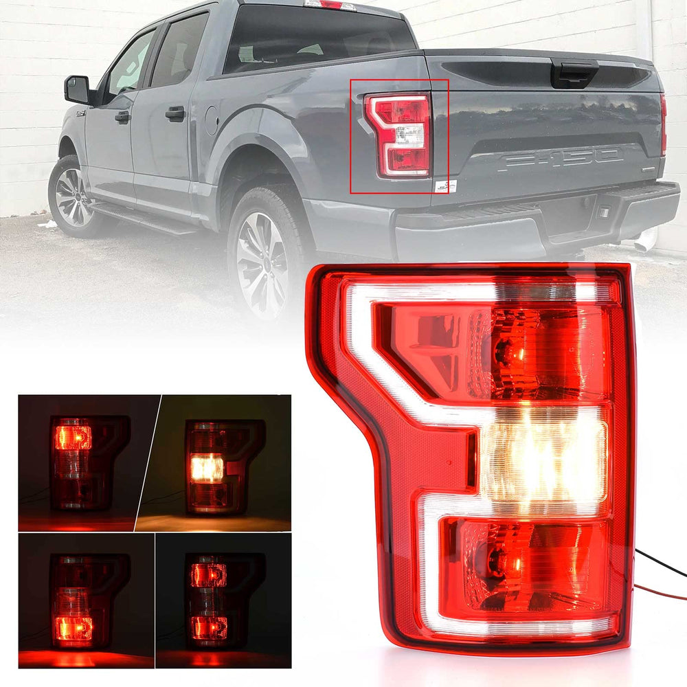 Nakuuly tail light beside ruler for scale indicating correct size and easy replacement