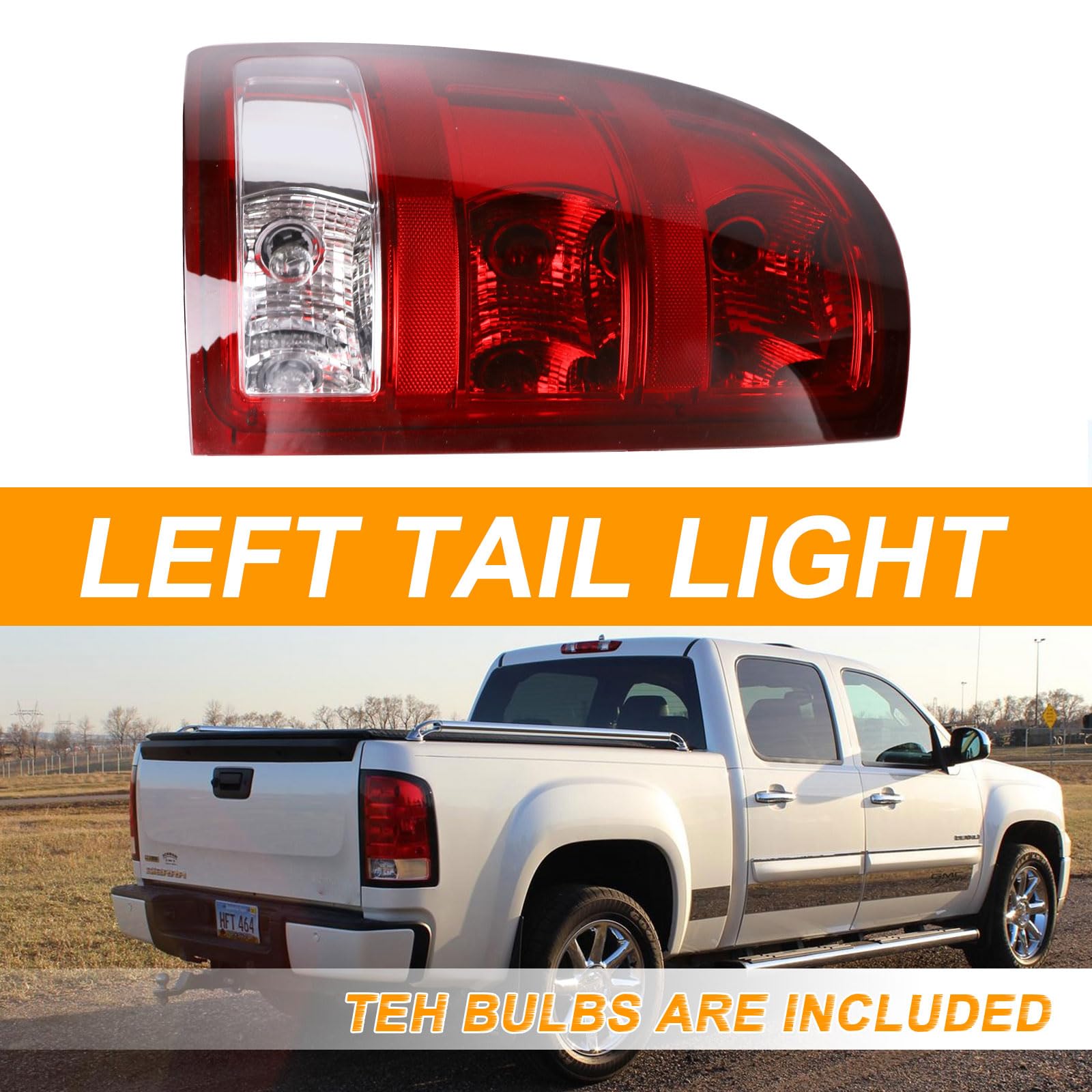 Nakuuly tail light with water droplets showing weatherproof durability