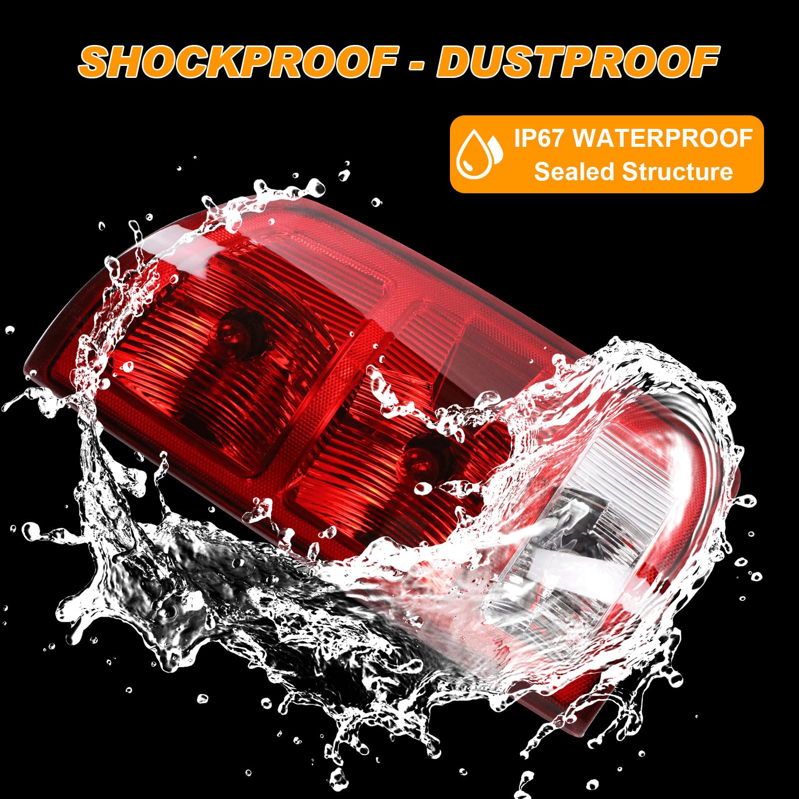 Nakuuly sealed housing detail illustrating waterproof protection from moisture