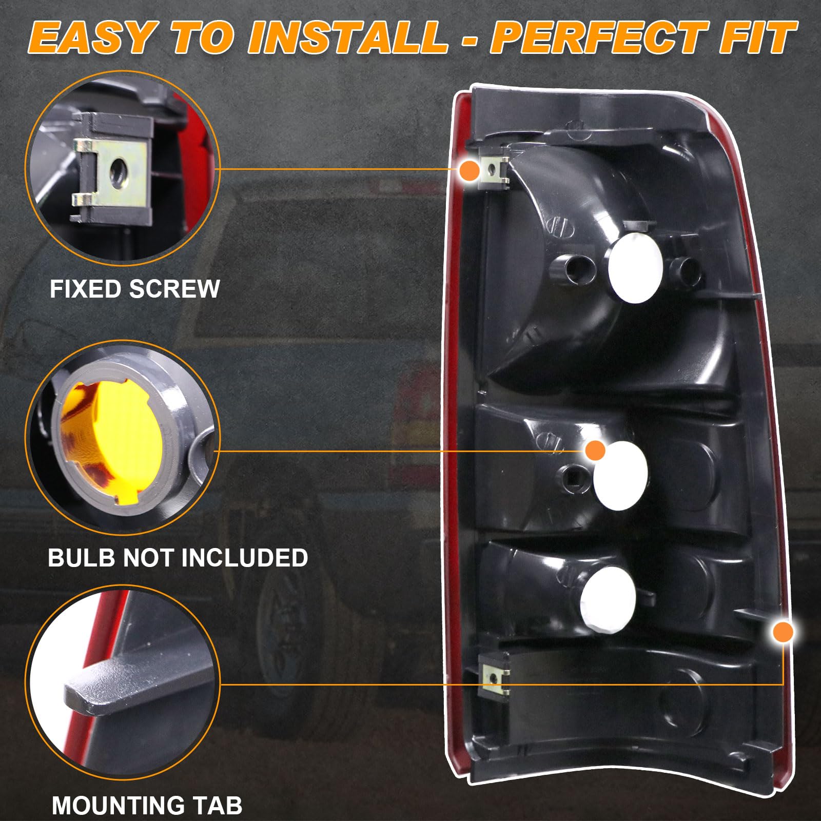 Nakuuly pair installed on GMC Sierra demonstrating direct-fit benefit