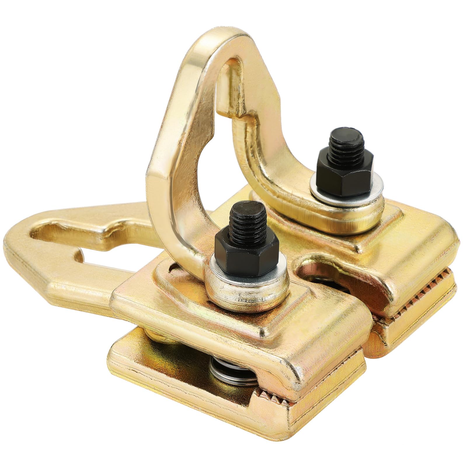 NATGAI front view clamp showing compact robust body and secure mounting benefit