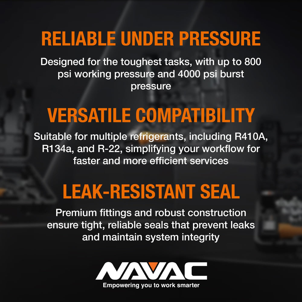 NAVAC universal gasket detail enabling easy replacement to maintain seal