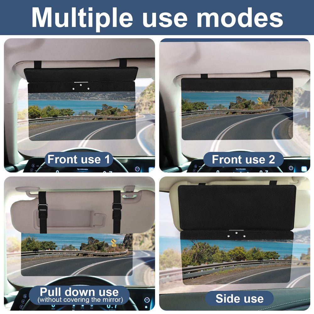 NAZZO in-car use on driver side demonstrating improved daytime visibility