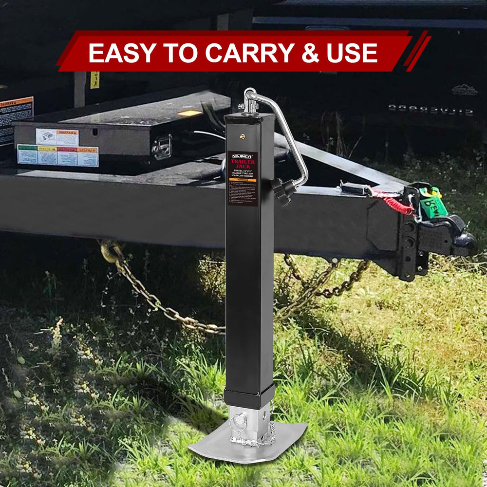 NBJINGYI footplate and grease zerk illustrating stable base and easy maintenance