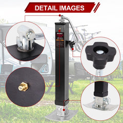 NBJINGYI top-wind foldaway handle shown for easy crank operation