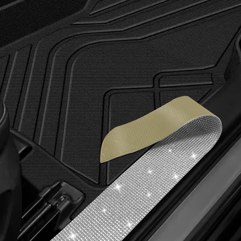 NBTEPEM applied on car door sill right side adds style and scratch resistance