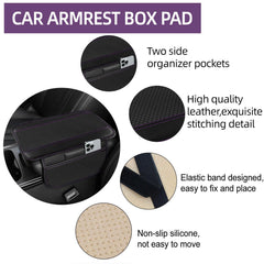 NBTEPEM armrest and console cover installed protecting high-touch surfaces