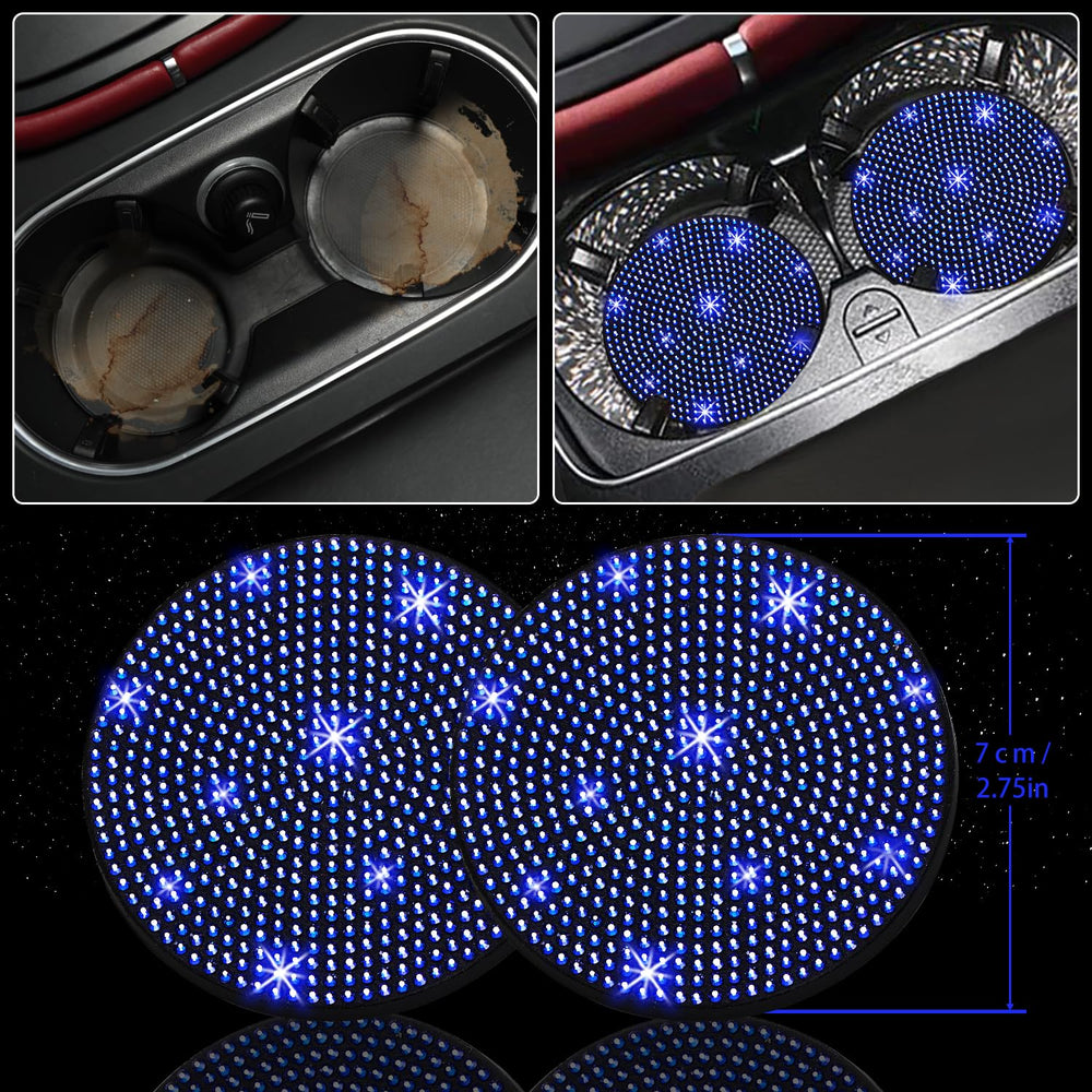 NBTEPEM coasters and start-button rings pictured protecting cup holders and buttons