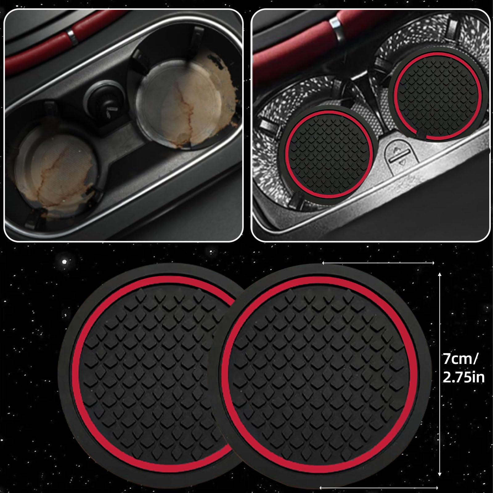 NBTEPEM in-car lifestyle showing cohesive red interior upgrade and style
