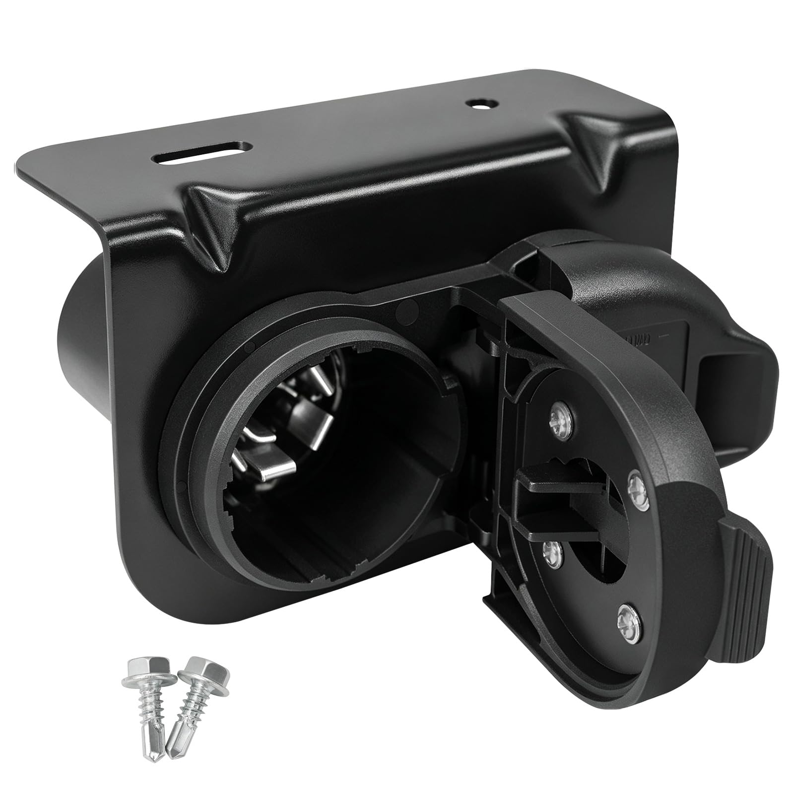 NeaLia front view of dual 7‑blade and 4‑way socket showing compatibility benefit