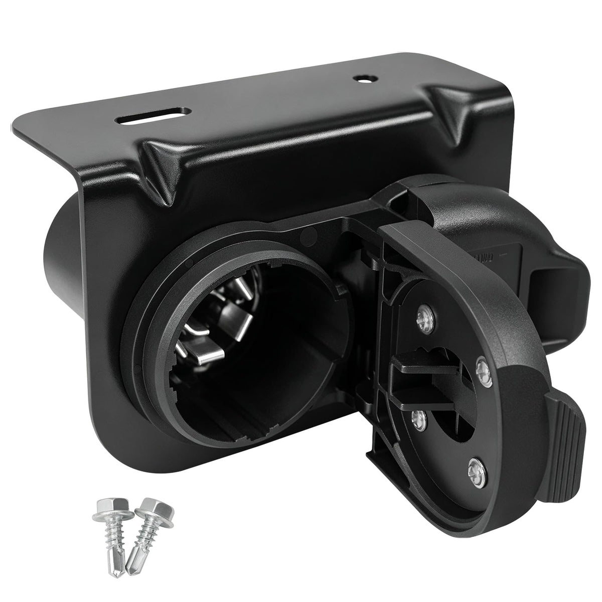 NeaLia front view of dual 7‑blade and 4‑way socket showing compatibility benefit